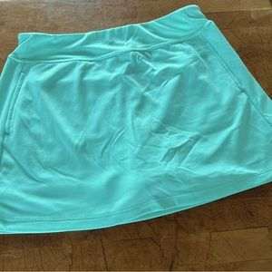 PGA Tour Mint Green Golf Skort